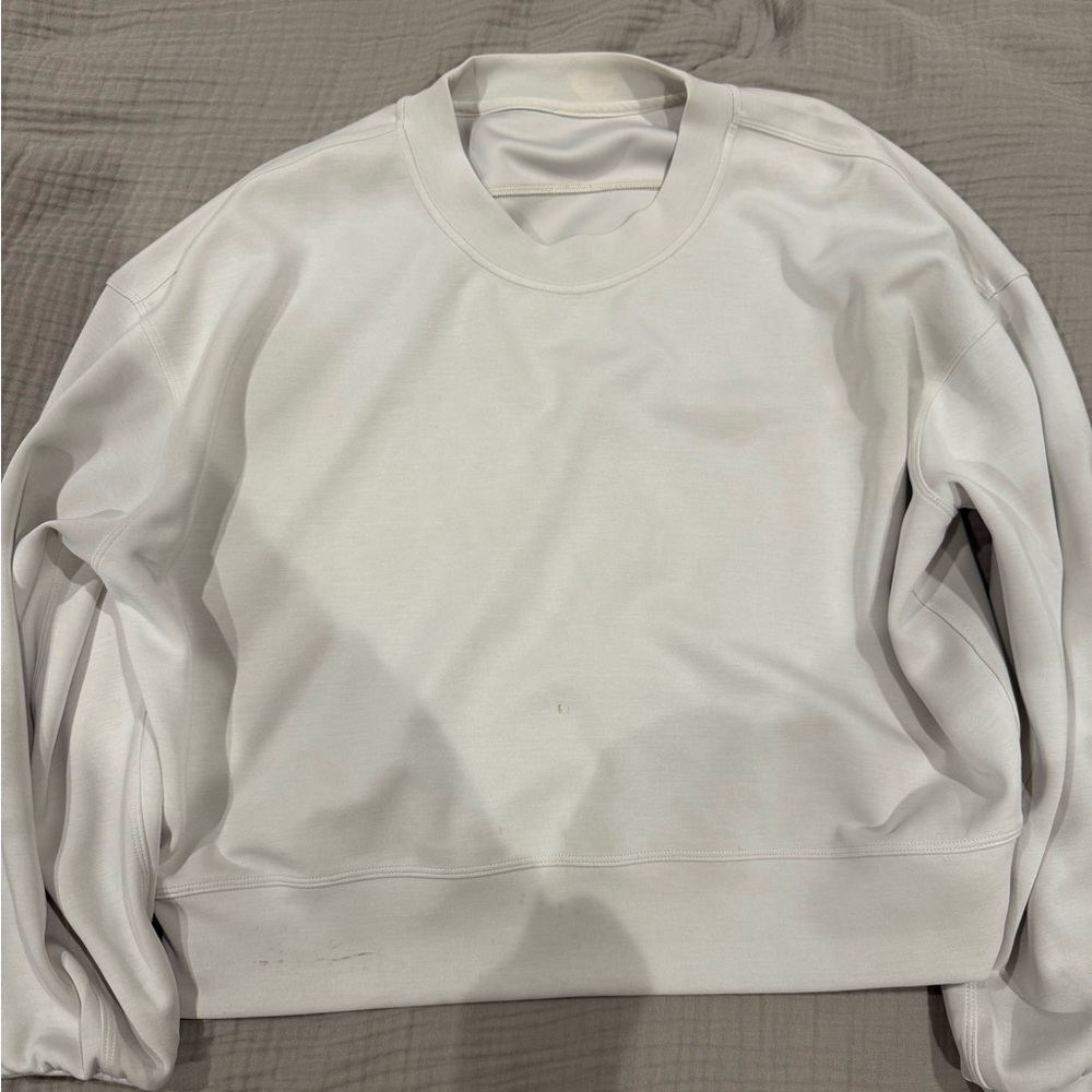 Lululemon Athletica Softstreme Perfectly Oversized Cropped Crew